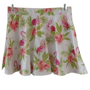 Place skirt flamingos print Girl size XXL 16